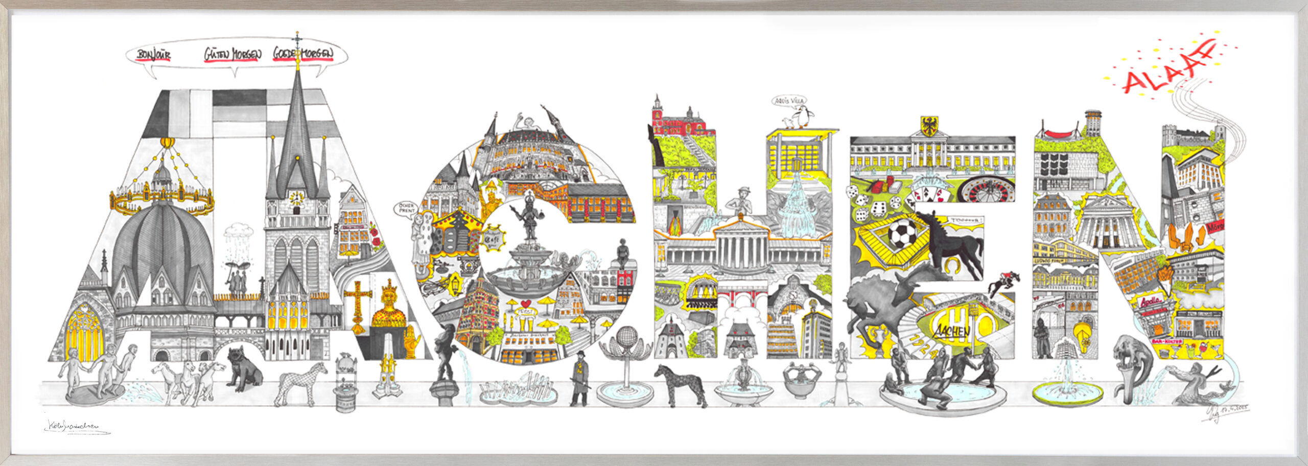 Aachen 100 x 35cm Aachen 100 x 35cm scaled Koelnmariechen