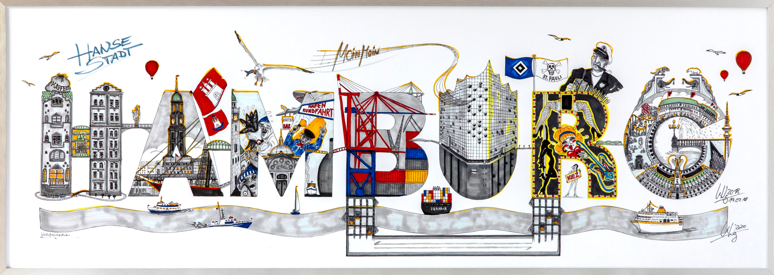 Hamburg 100 x 35cm Hamburg 100 x 35cm scaled Koelnmariechen