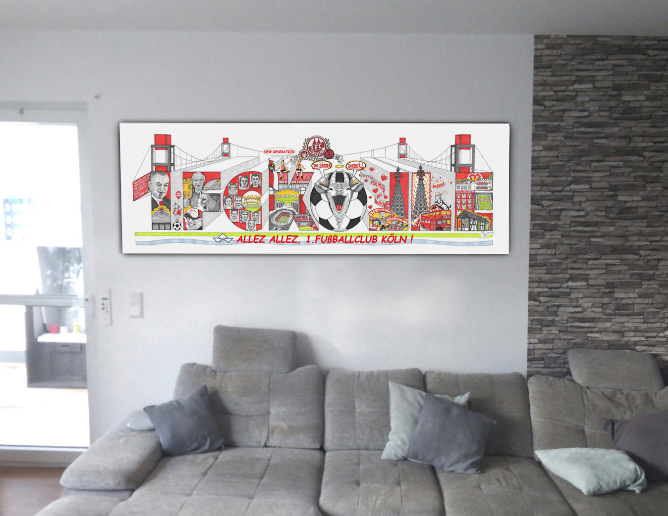 FC 200 x 70cm WOHNZIMMER web FC 200 x 70cm WOHNZIMMER web Koelnmariechen